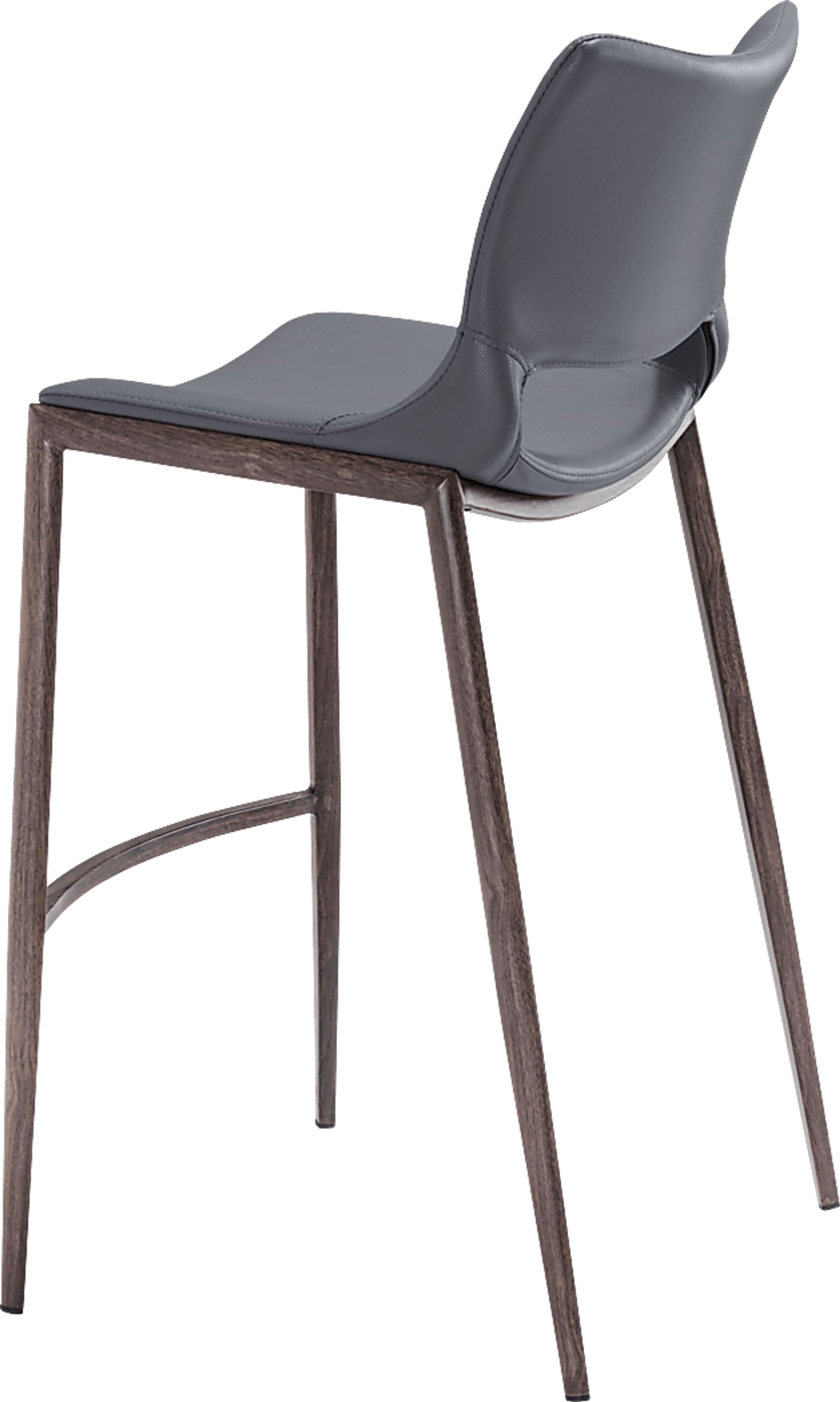 Brocton Gray Bar Height Stool, Set of 2 - Image 7