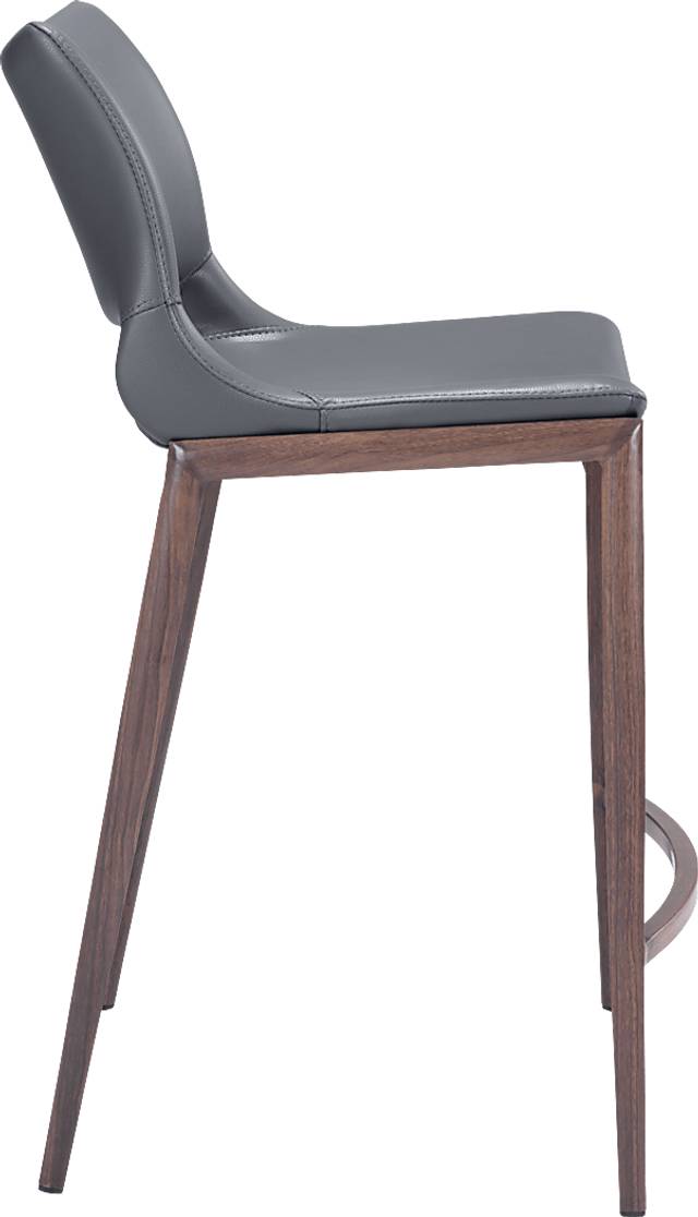Brocton Gray Counter Height Stool, Set of 2 - Thumbnail - Image 3