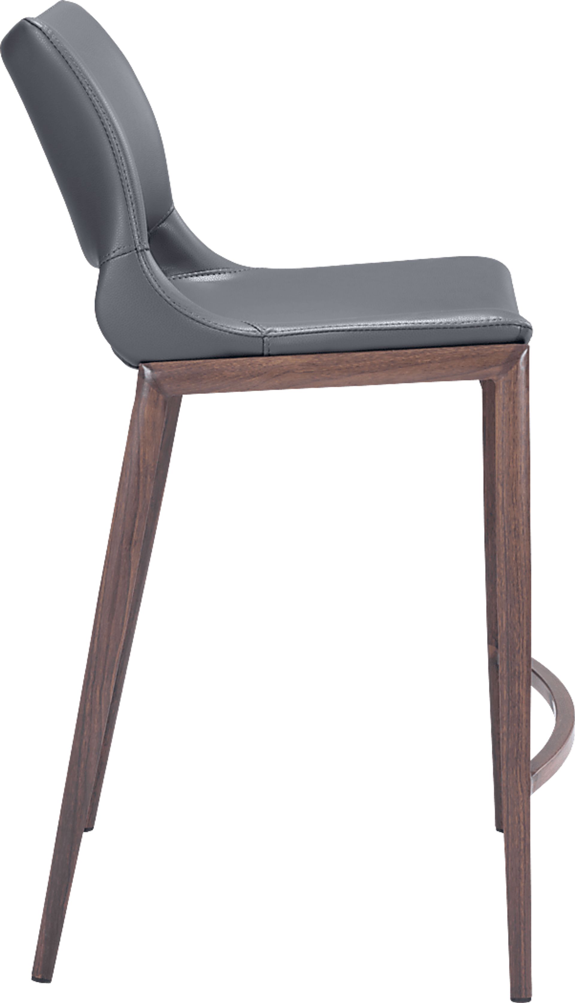 Brocton Gray Counter Height Stool, Set of 2 - Image 3