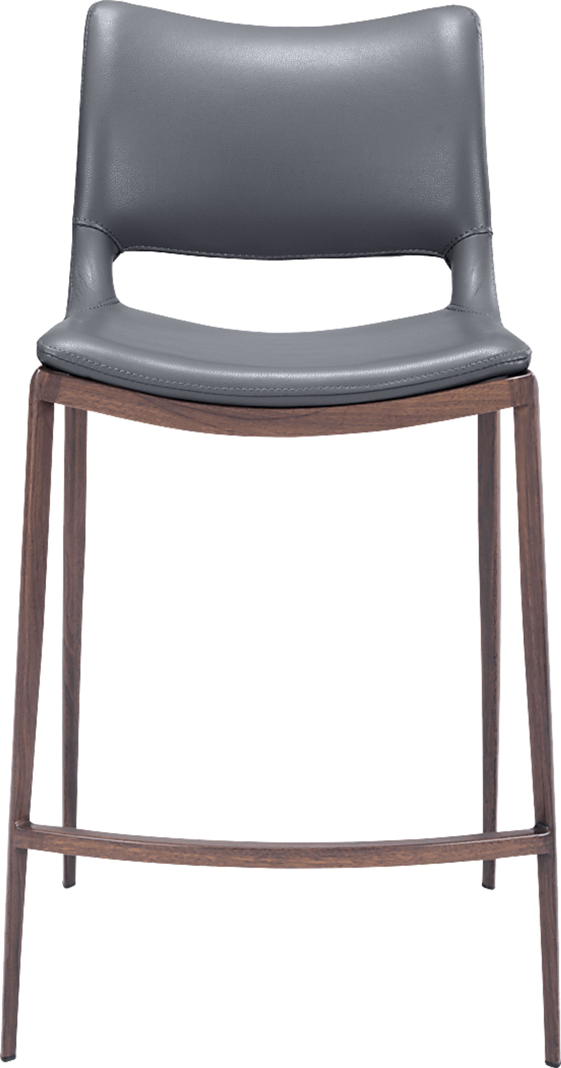 Brocton Gray Counter Height Stool, Set of 2 - Image 4
