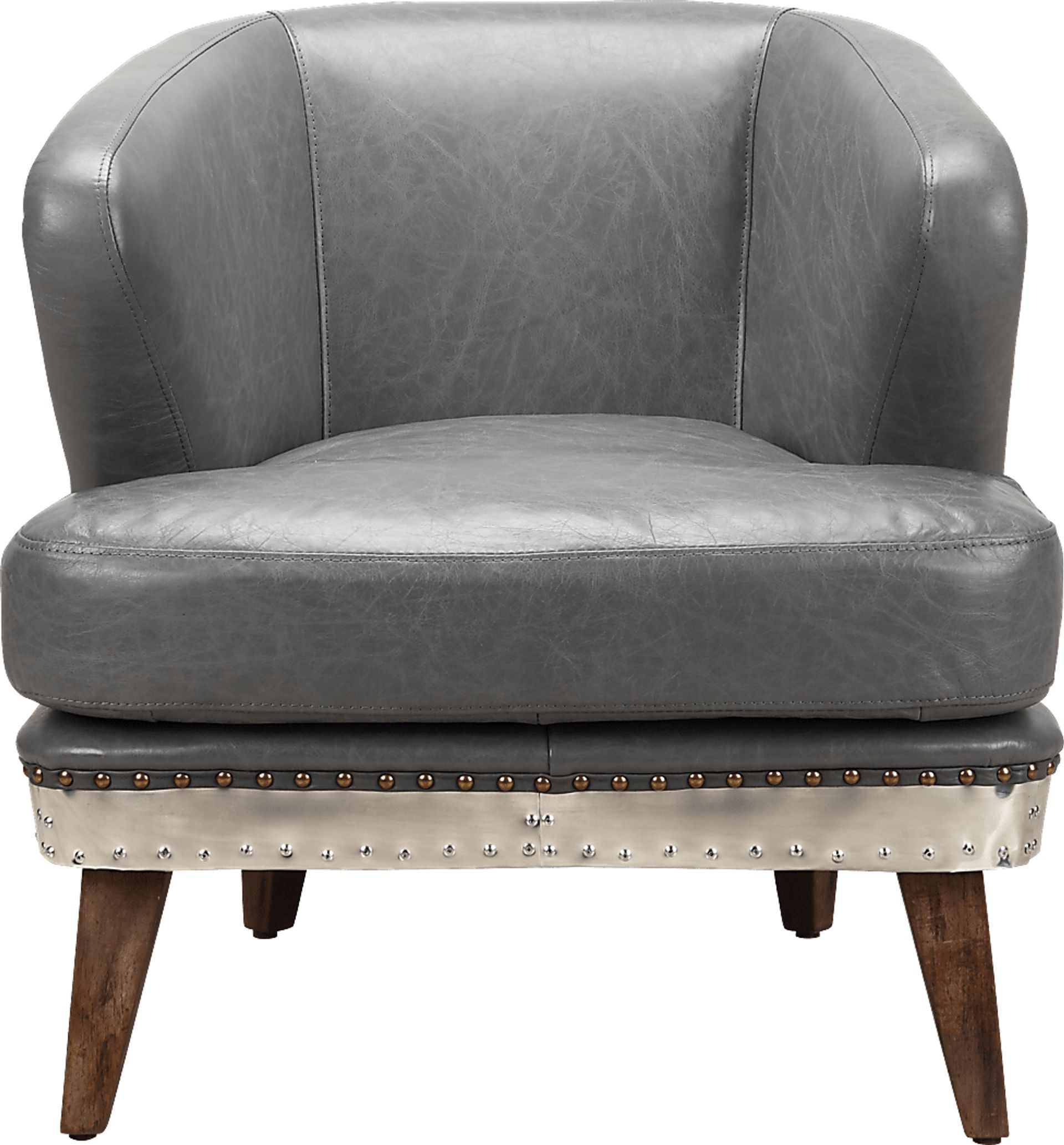 Brocton Grey Accent Chair - Image 2