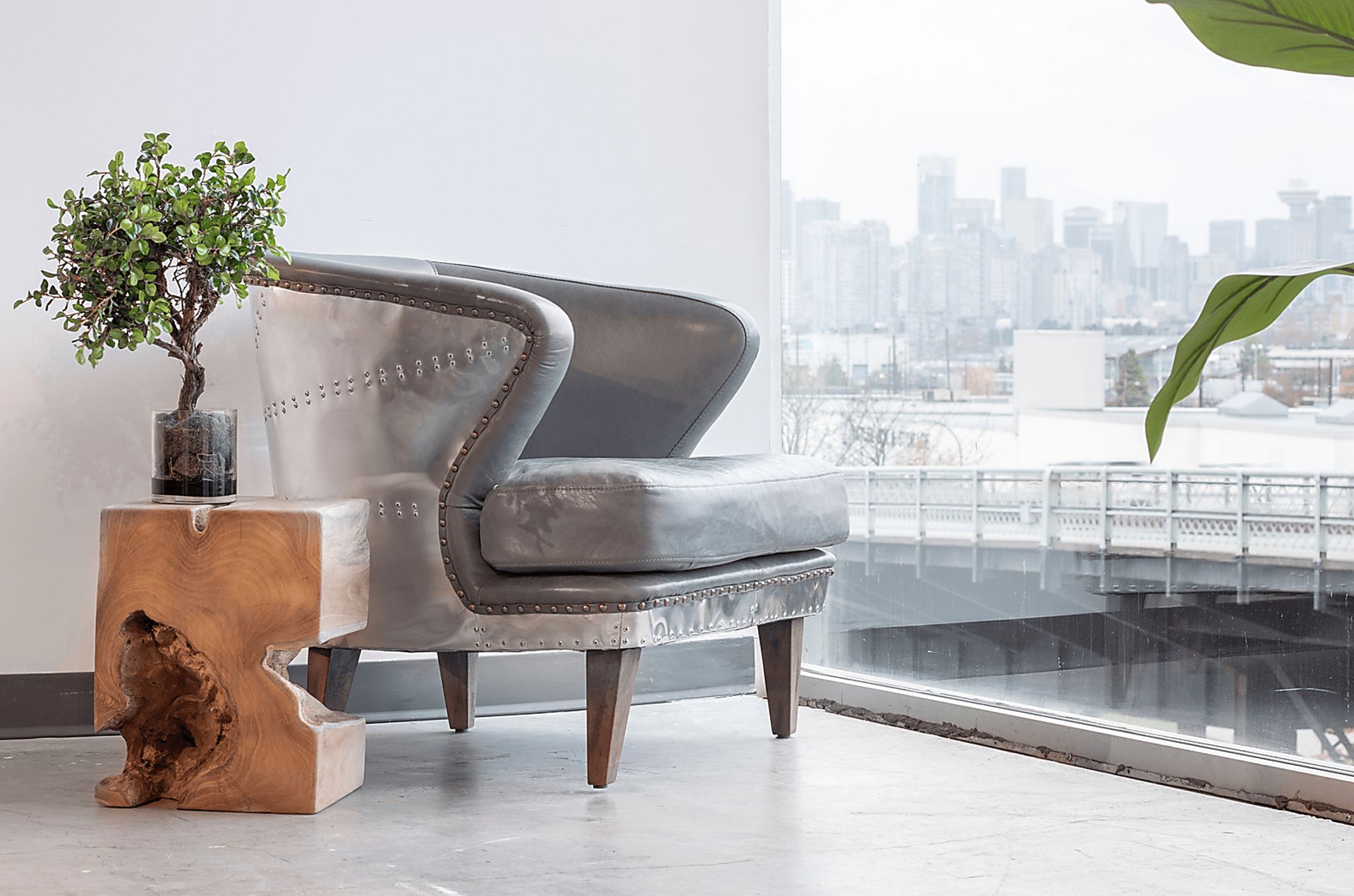 Brocton Grey Accent Chair - Image 4