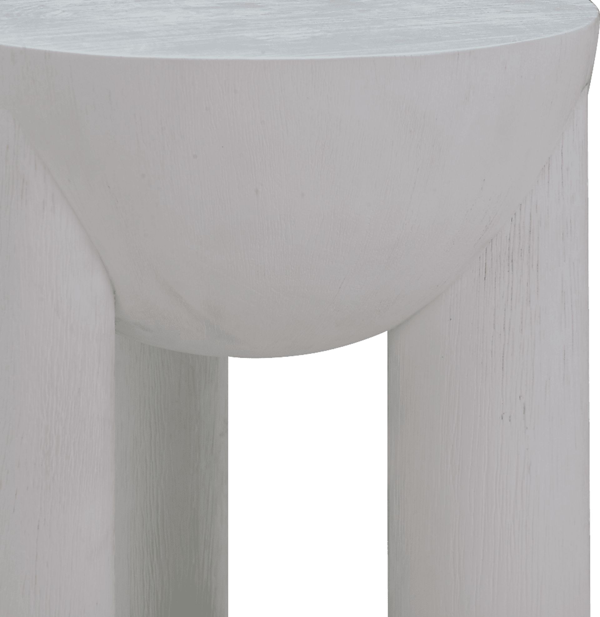 Brodiea White End Table - Image 5