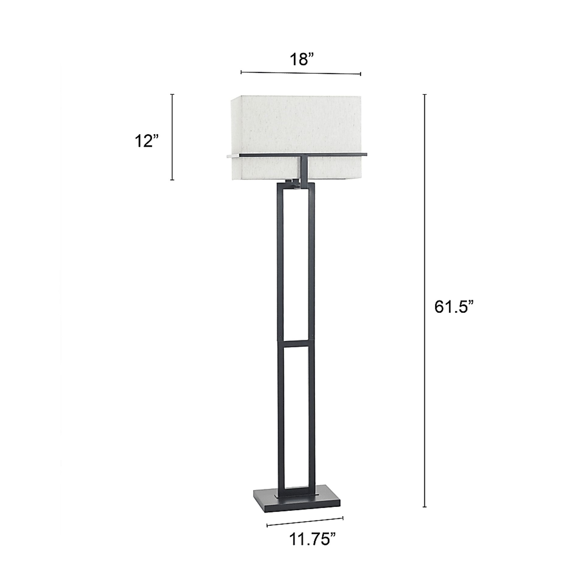 Brodin Black Floor Lamp - Image 7