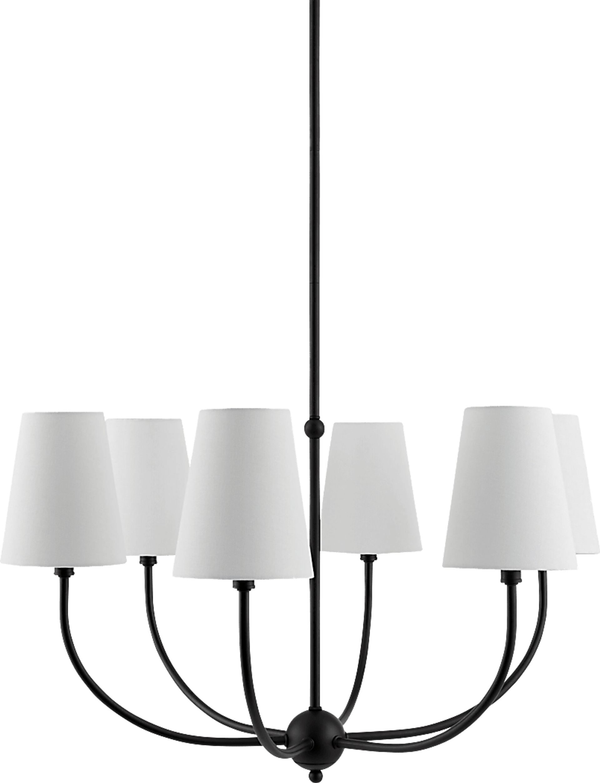 Brodrik Black Chandelier - Image 1