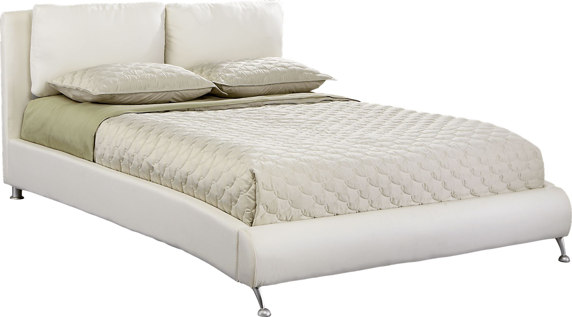 Brody White 3 Pc King Bed - Image 1