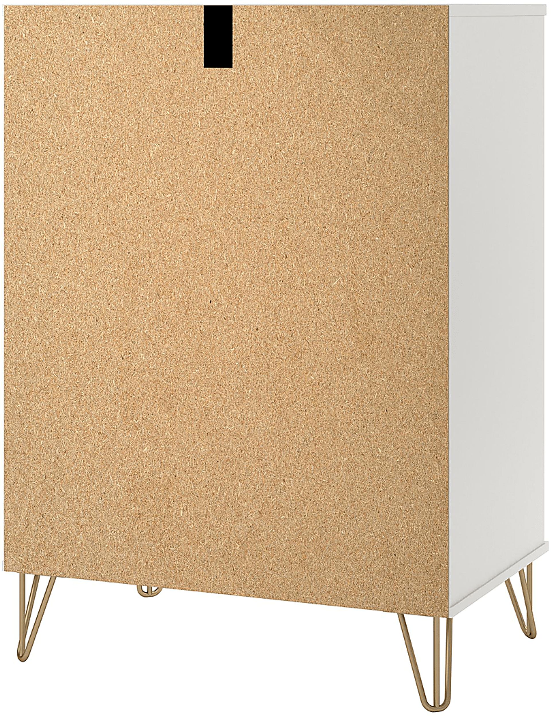 Brogden White 4 Drawer Dresser - Image 4