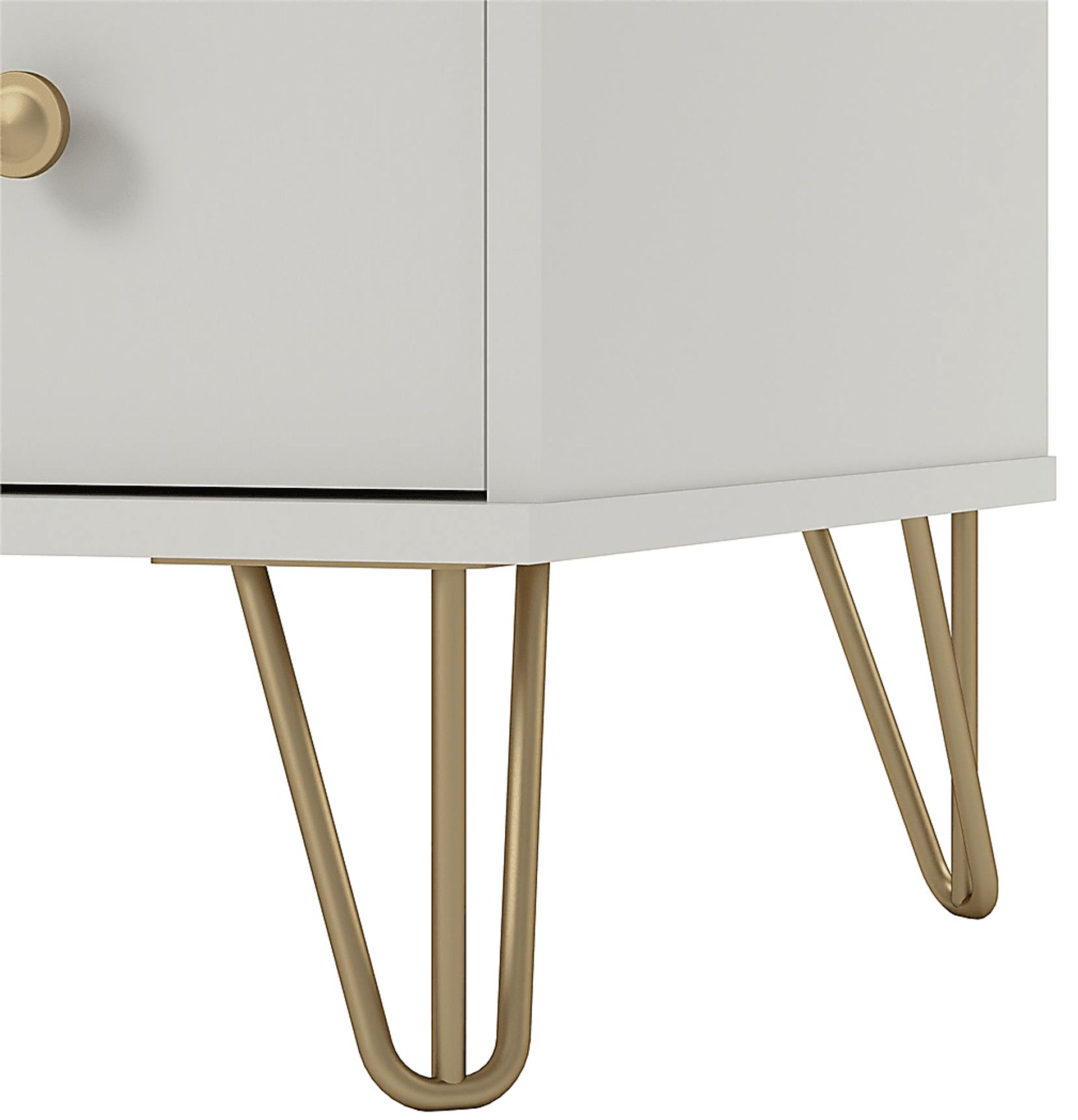 Brogden White 4 Drawer Dresser - Image 6