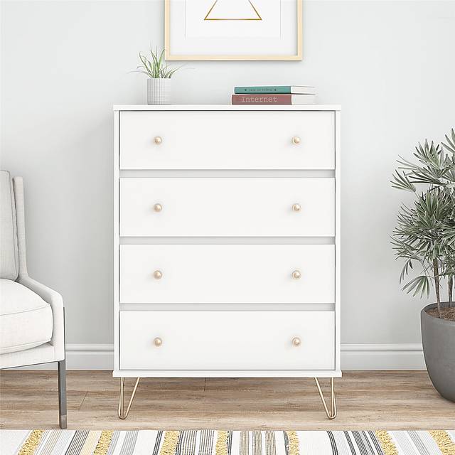 Brogden White 4 Drawer Dresser - Thumbnail - Image 8