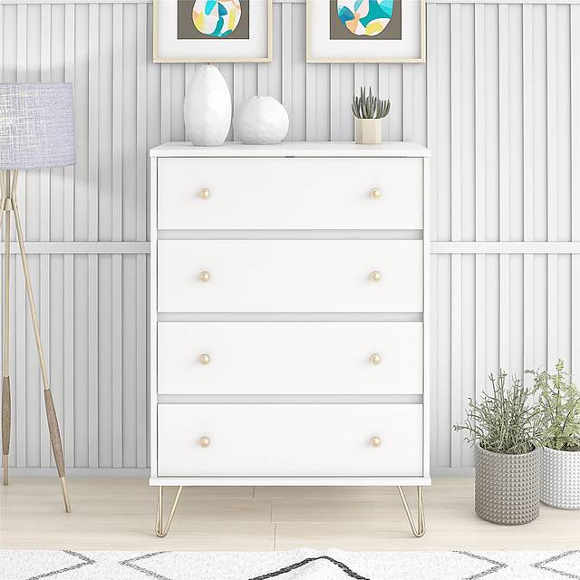 Brogden White 4 Drawer Dresser - Thumbnail - Image 10