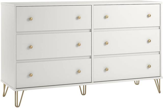Brogden White 6 Drawer Dresser - Thumbnail - Image 3