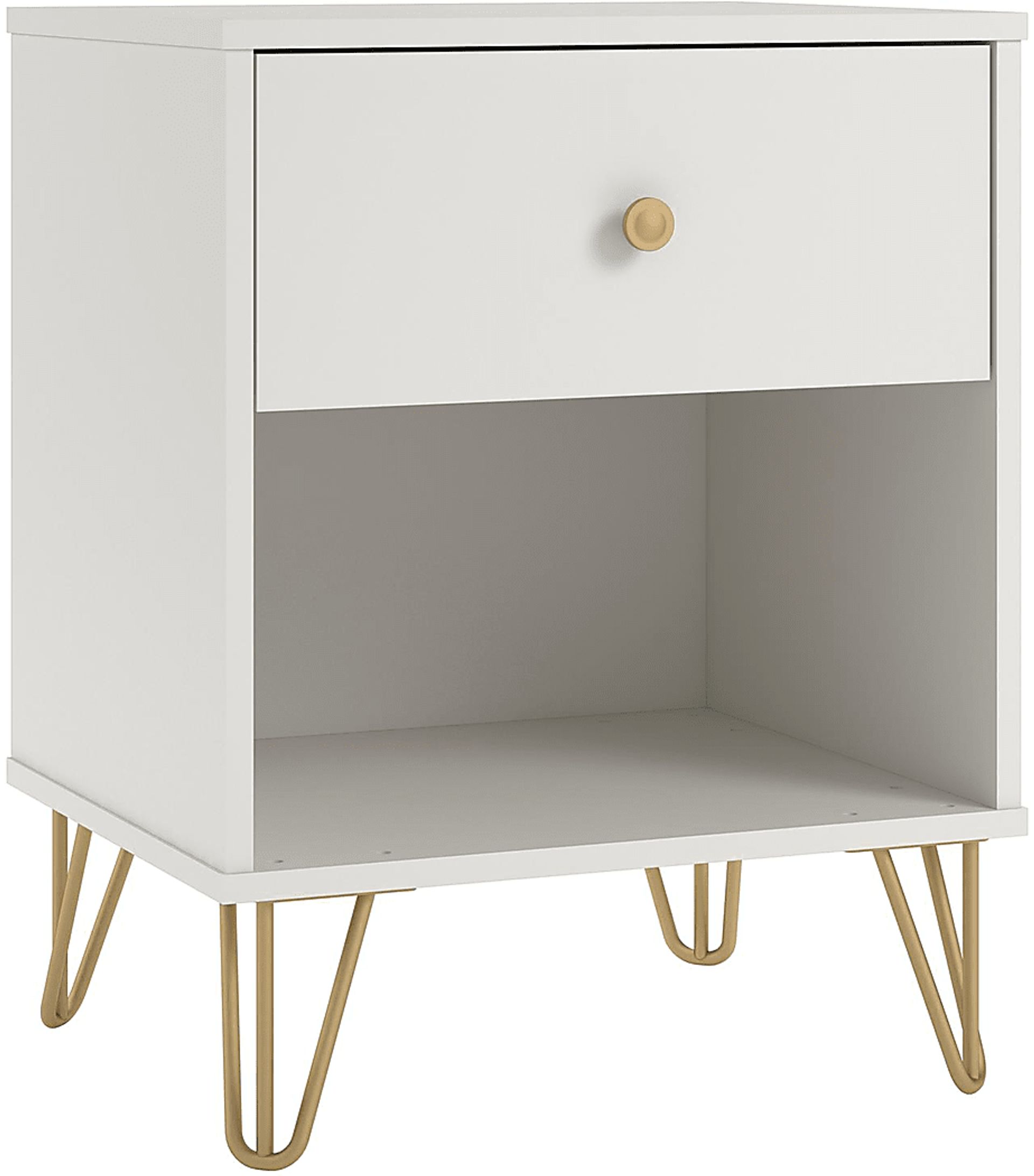 Brogden White Nightstand - Image 3