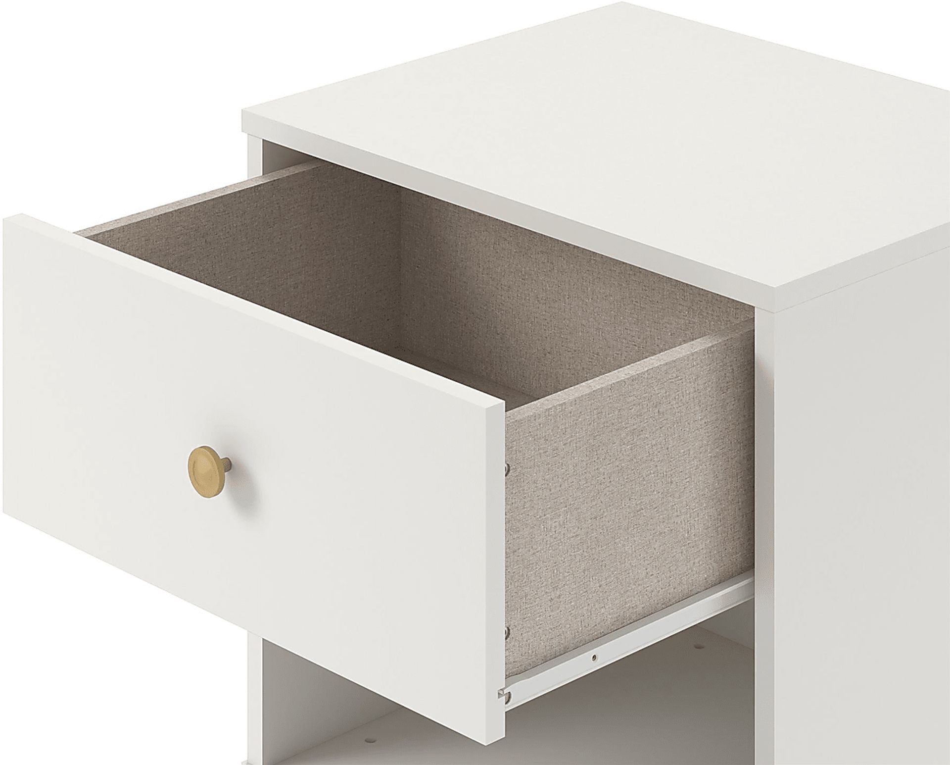 Brogden White Nightstand - Image 6