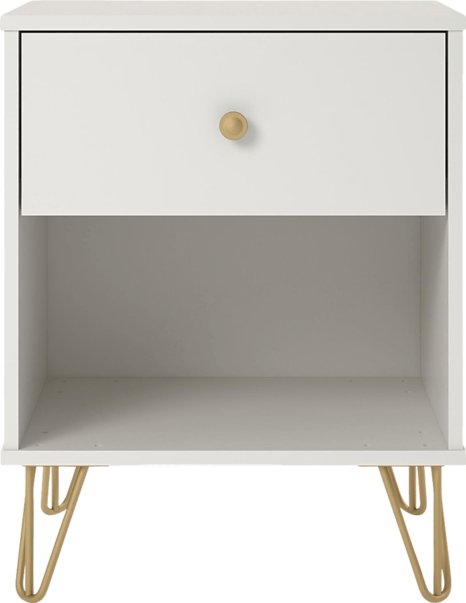 Brogden White Nightstand - Image 1
