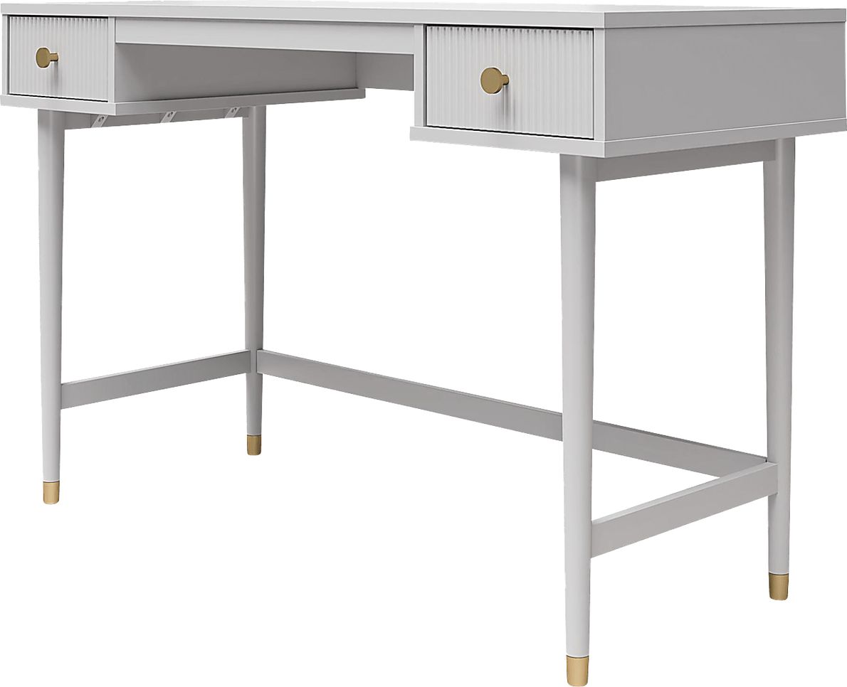 Brohawn Dove Gray Desk