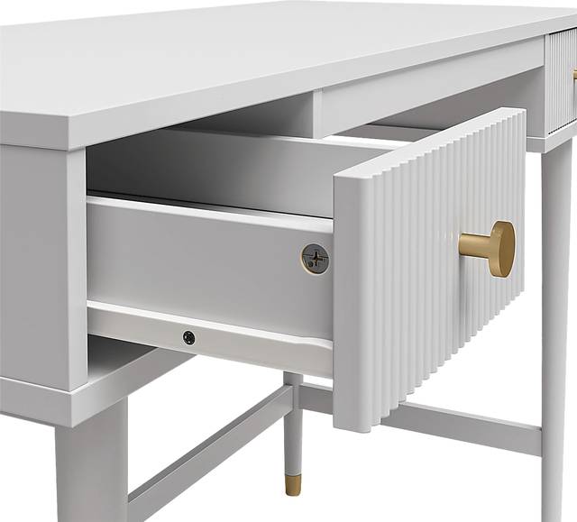 Brohawn Dove Gray Desk - Thumbnail - Image 8