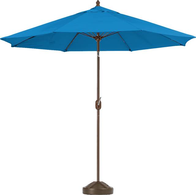 Brolly 9' Octagon Outdoor Blue Umbrella - Thumbnail - Image 1