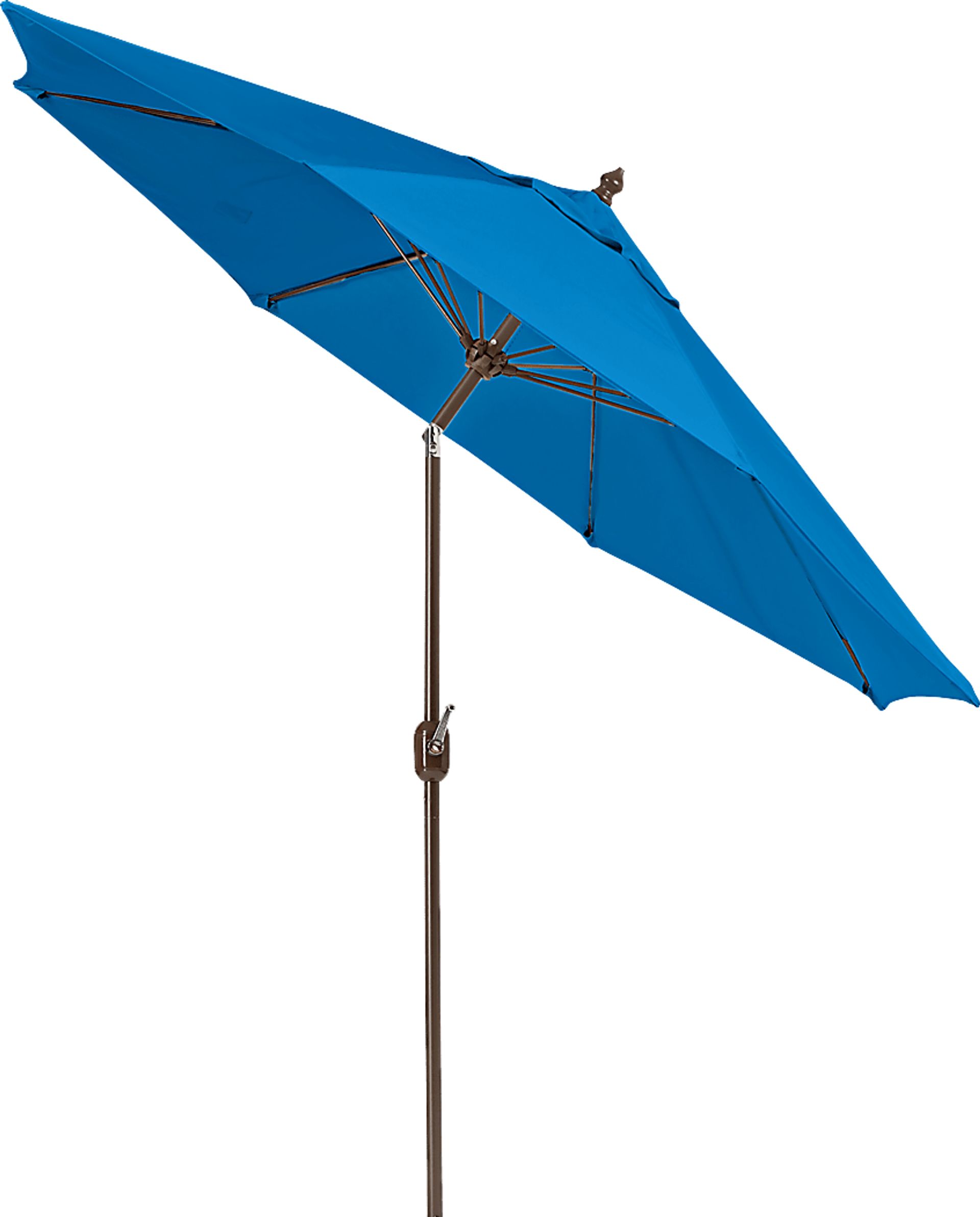 Brolly 9' Octagon Outdoor Blue Umbrella - Image 2