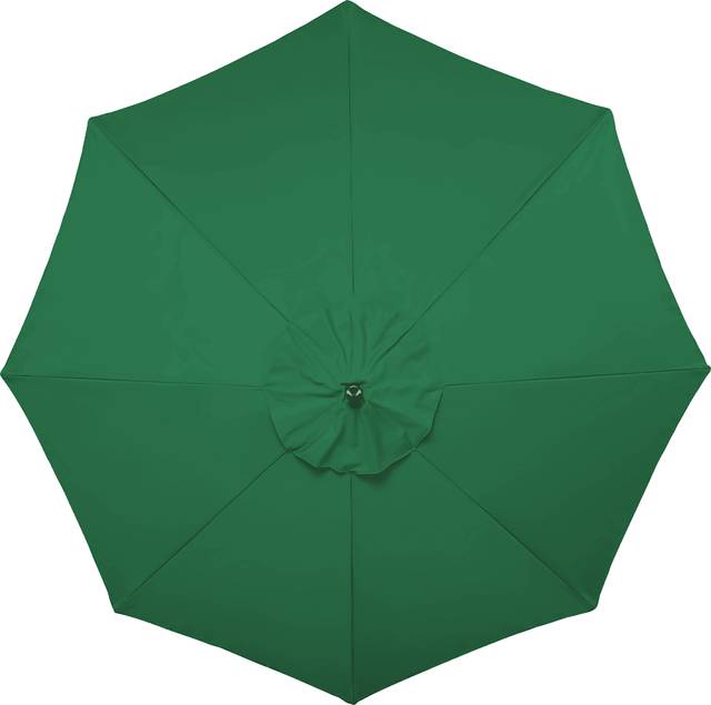 Brolly 9' Octagon Outdoor Green Umbrella - Thumbnail - Image 3