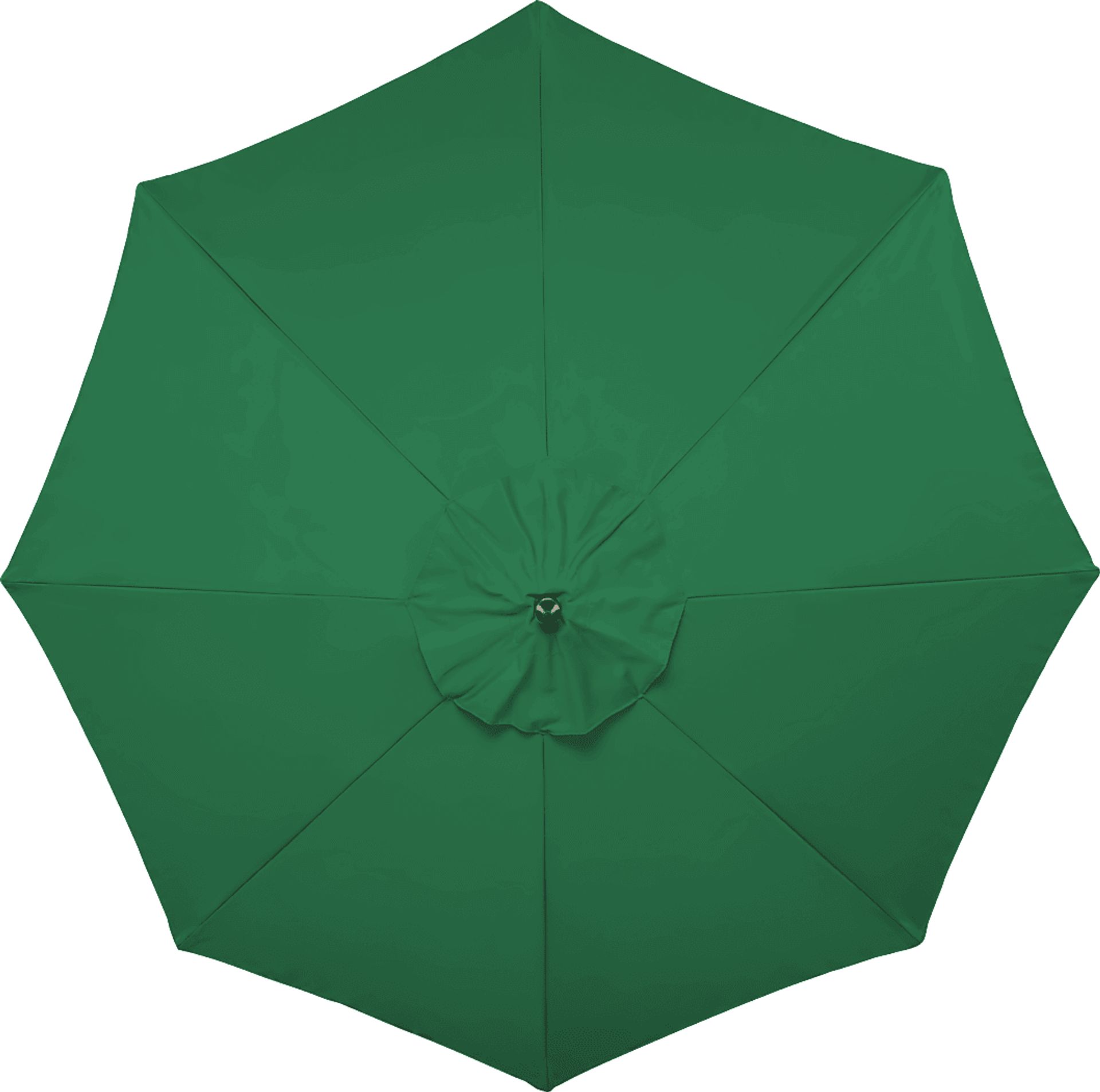 Brolly 9' Octagon Outdoor Green Umbrella - Image 3
