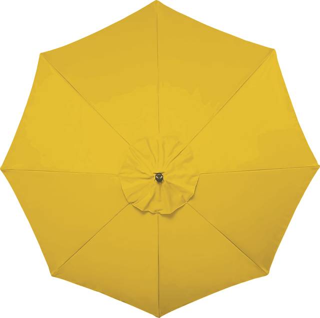 Brolly 9' Octagon Outdoor Lemon Umbrella - Thumbnail - Image 3