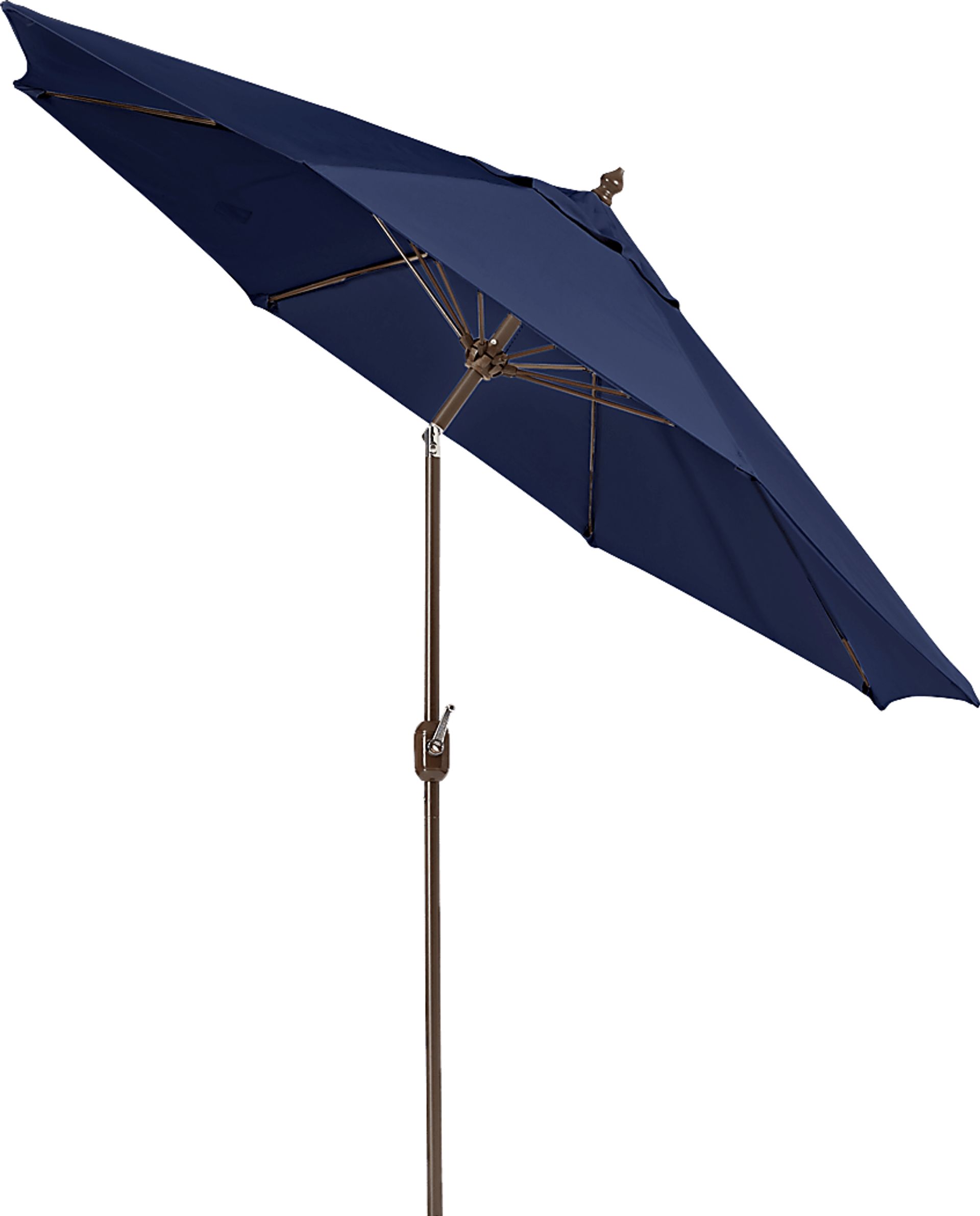 Brolly 9' Octagon Outdoor Navy Umbrella - Image 2