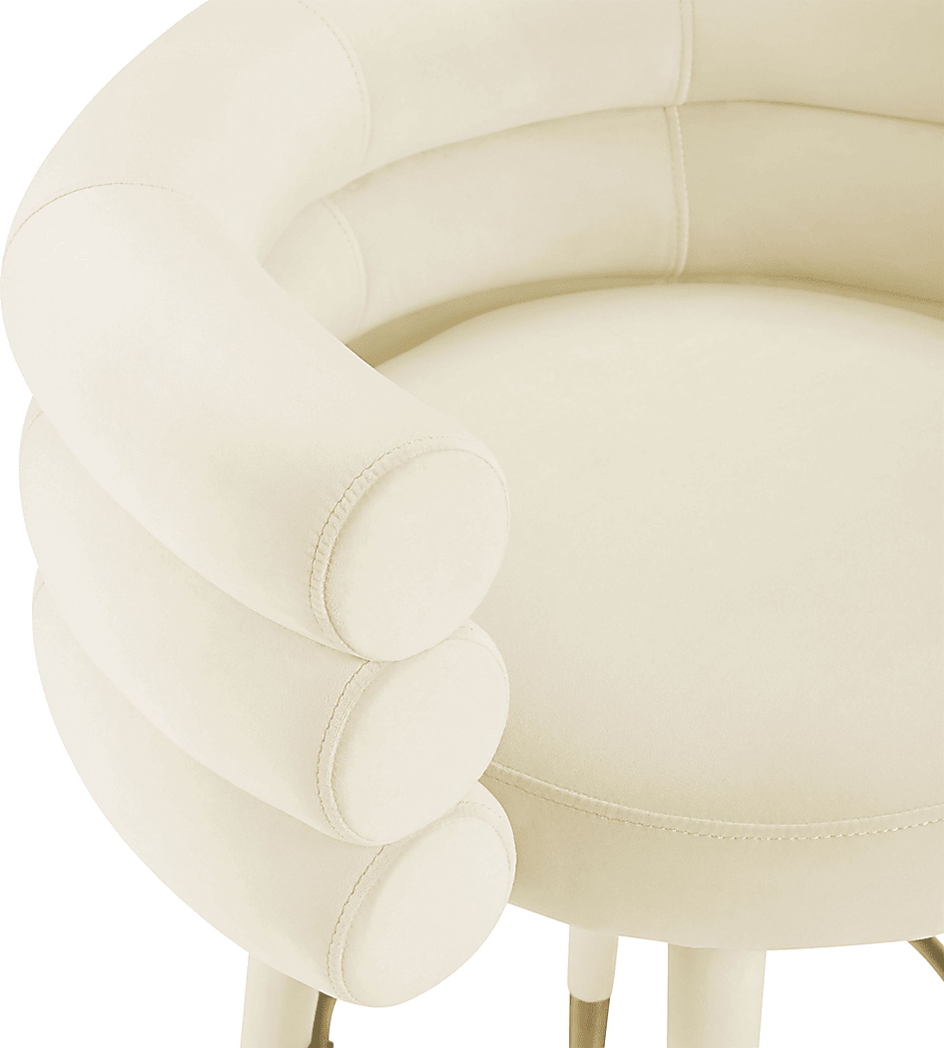 Bromelia Cream Barstool - Image 4