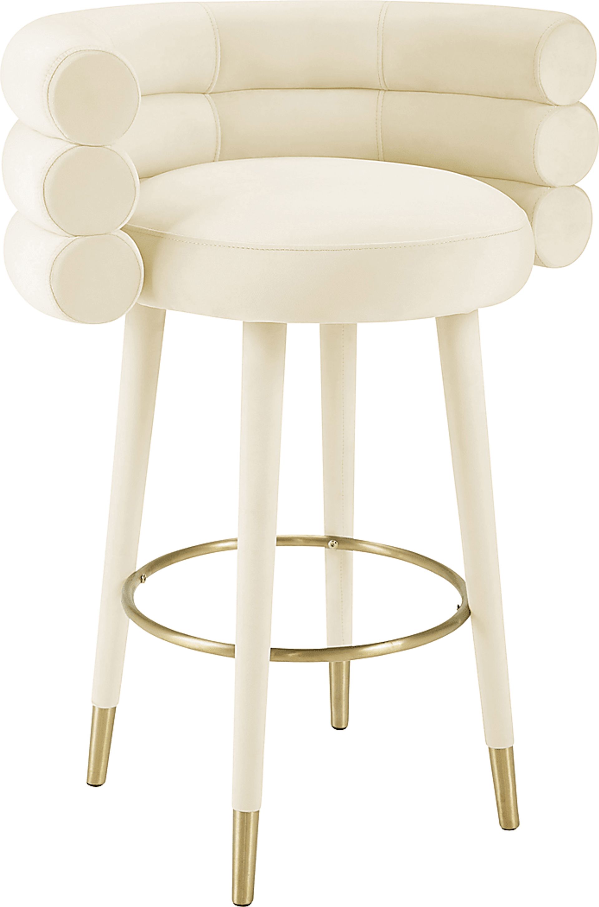 Bromelia Cream Barstool - Image 1