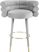 Bromelia Gray Barstool