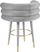 Bromelia Gray Counter Stool