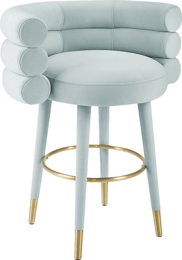 Bromelia Seafoam Green Counter Stool - Thumbnail - Image 1