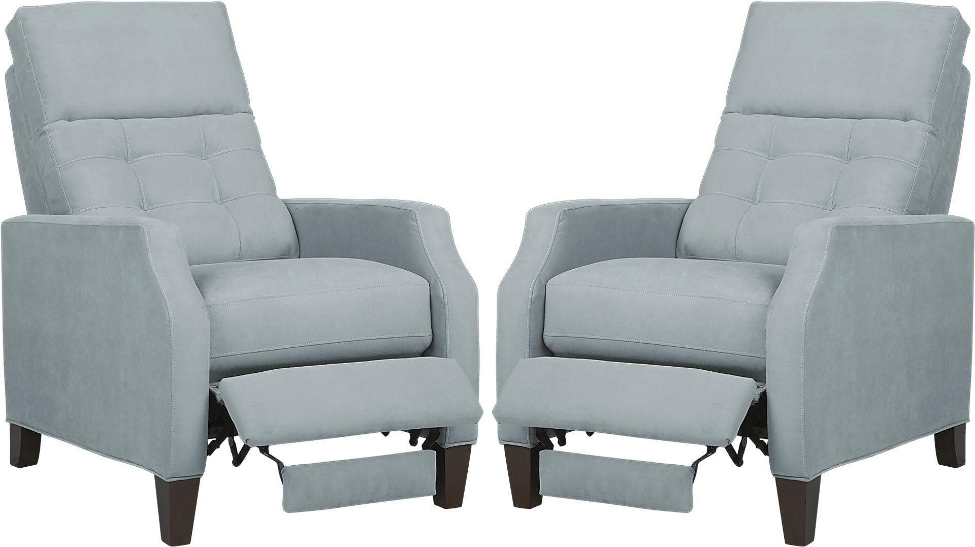 Bromfield Hydra Microfiber Pushback Recliner (Set of 2) - Image 1
