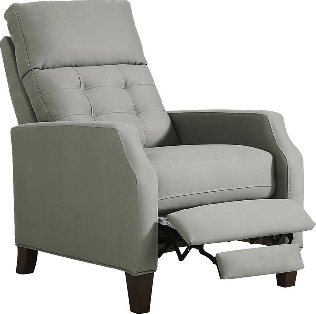 Bromfield Steel Microfiber Pushback Recliner - Thumbnail - Image 2