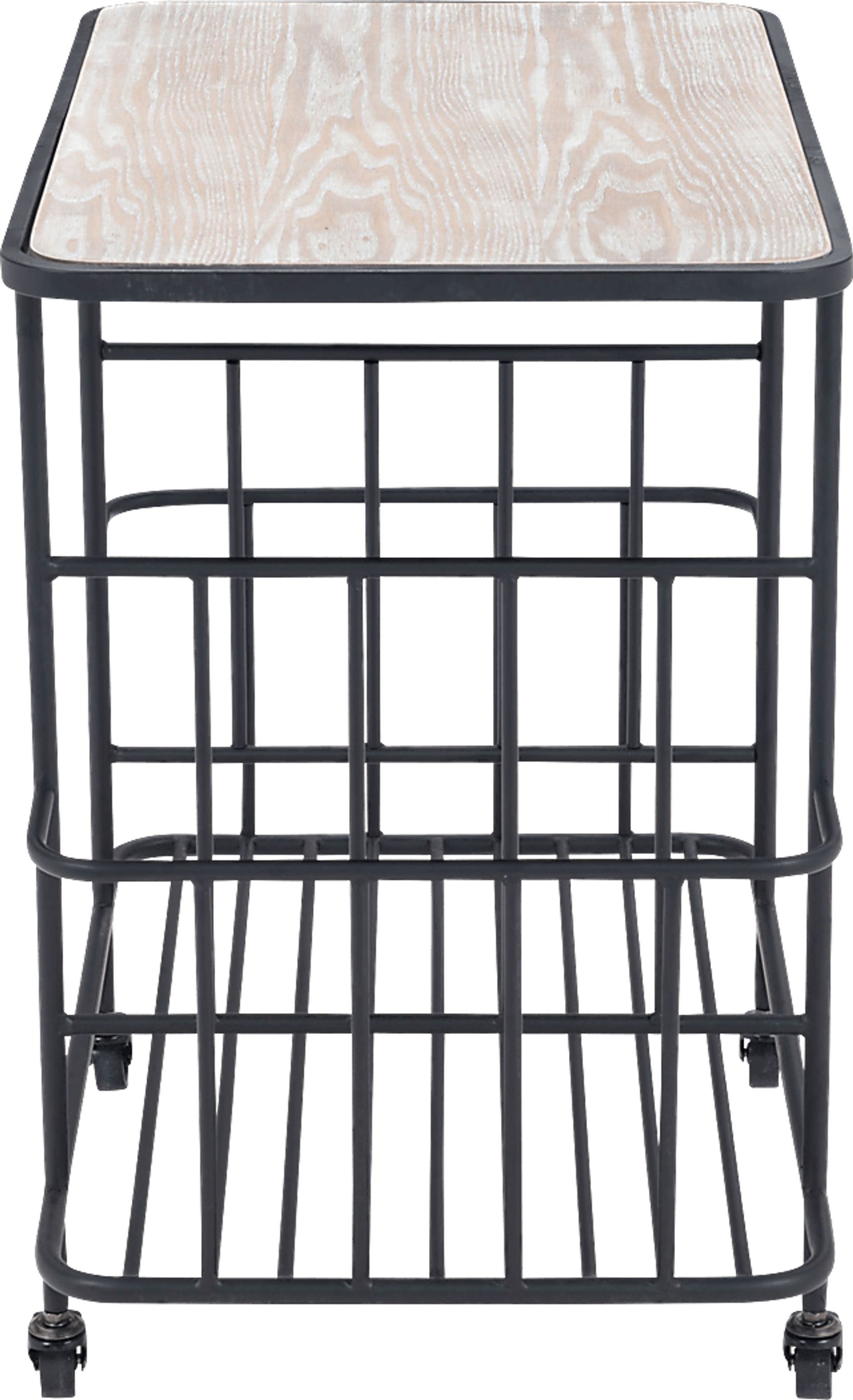 Bromley Black Bar Cart - Image 2