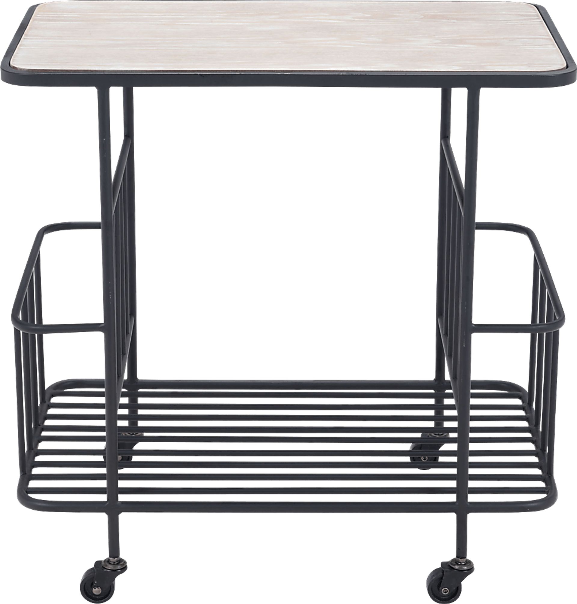 Bromley Black Bar Cart - Image 3