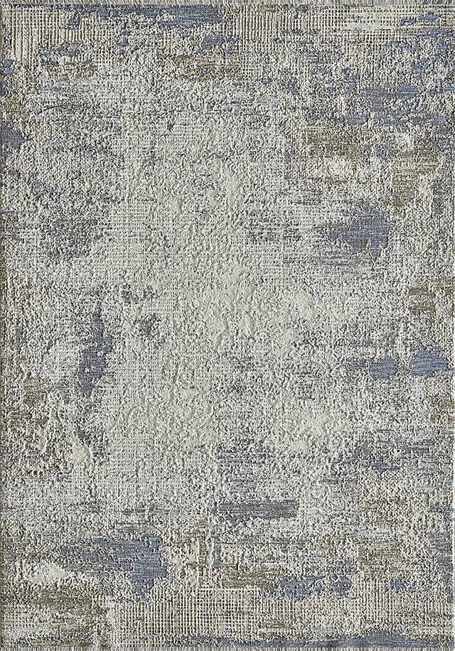 Bromtona Ivory/Blue 5'3 x 7'10 Rug - Thumbnail - Image 1