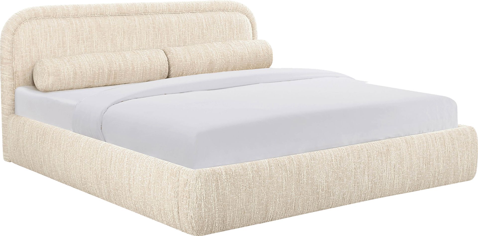 Bronislaw Cream King Bed - Image 1
