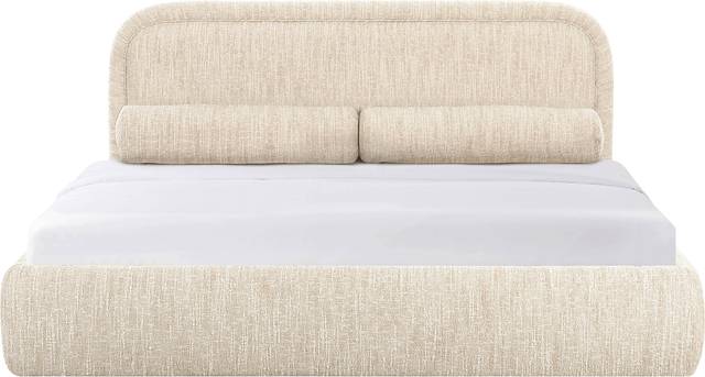 Bronislaw Cream Queen Bed - Thumbnail - Image 2