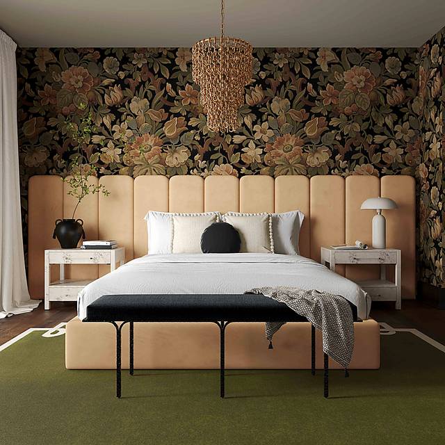 Bronzegate Honey King Bed with Wings - Thumbnail - Image 2
