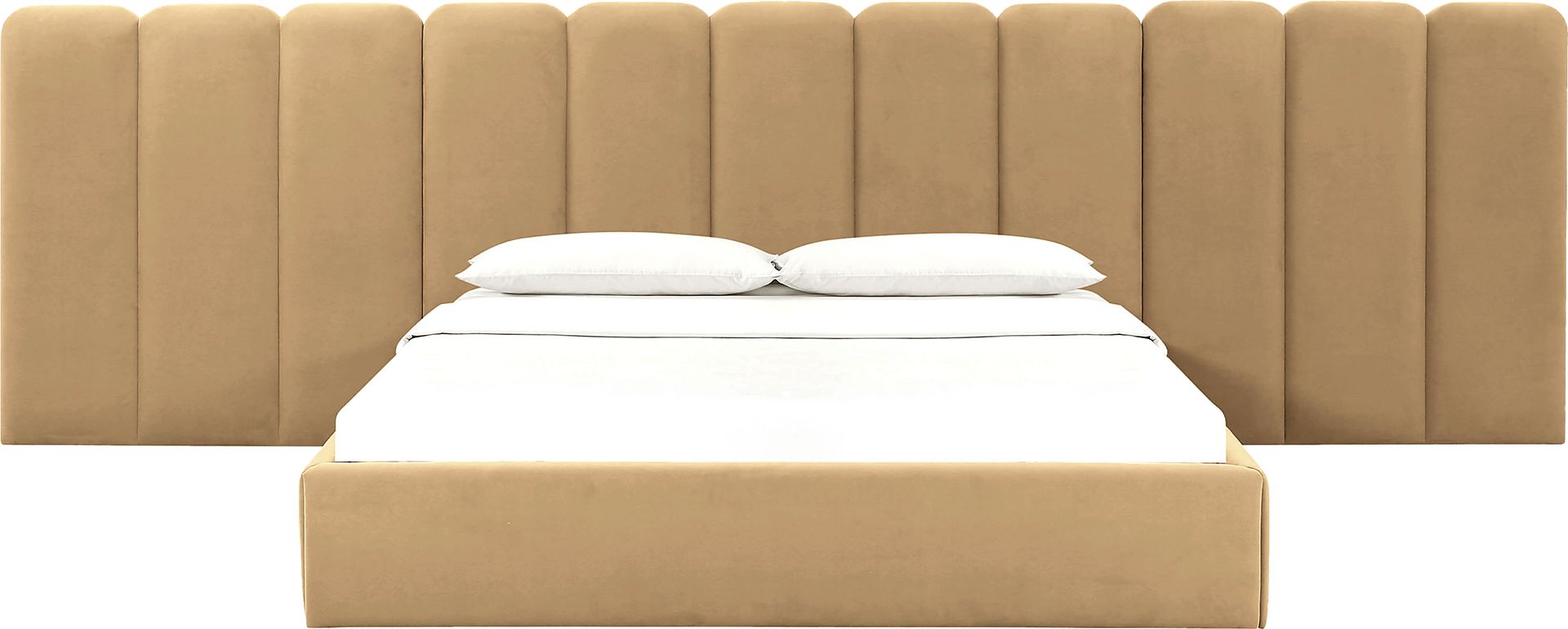 Bronzegate Honey King Bed with Wings - Image 3