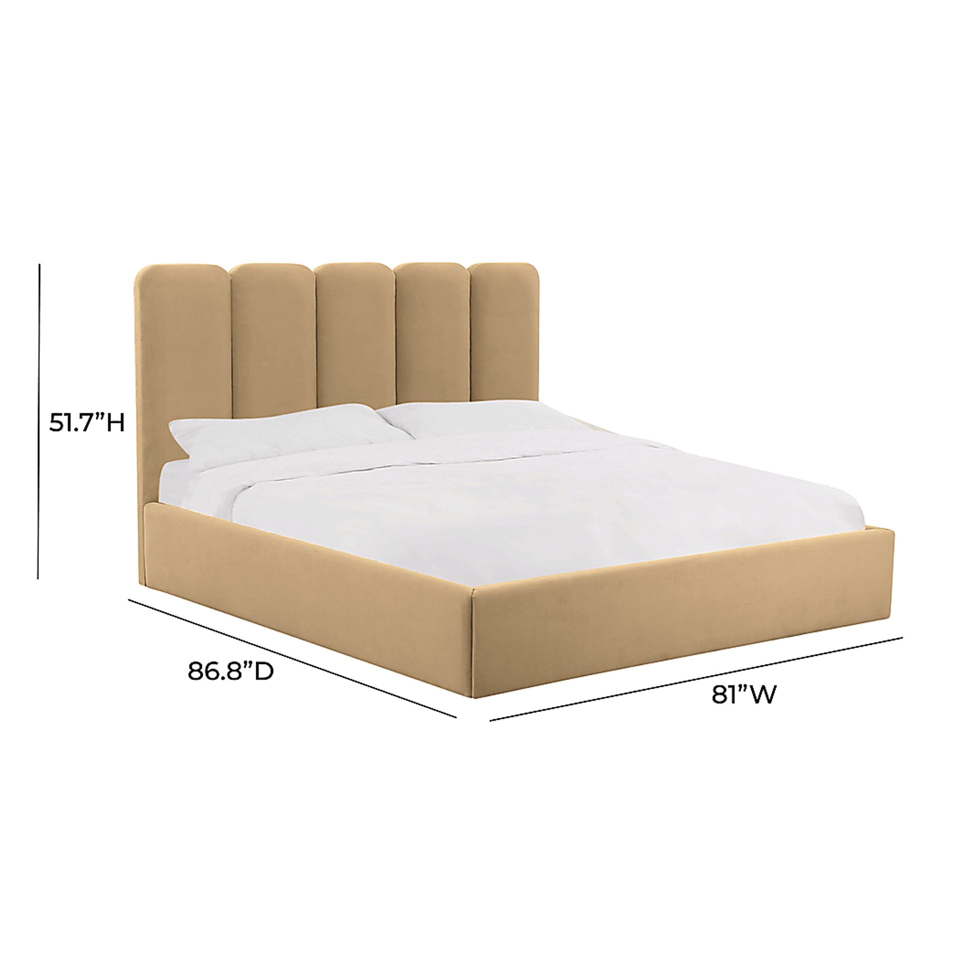 Bronzegate Honey King Bed - Image 4