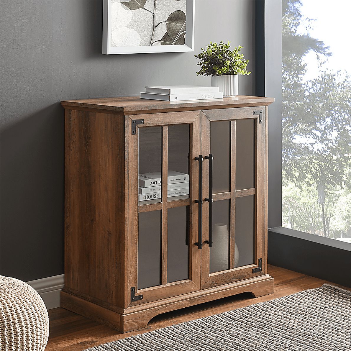 Bronzewood Brown Accent Cabinet - Rooms To Go