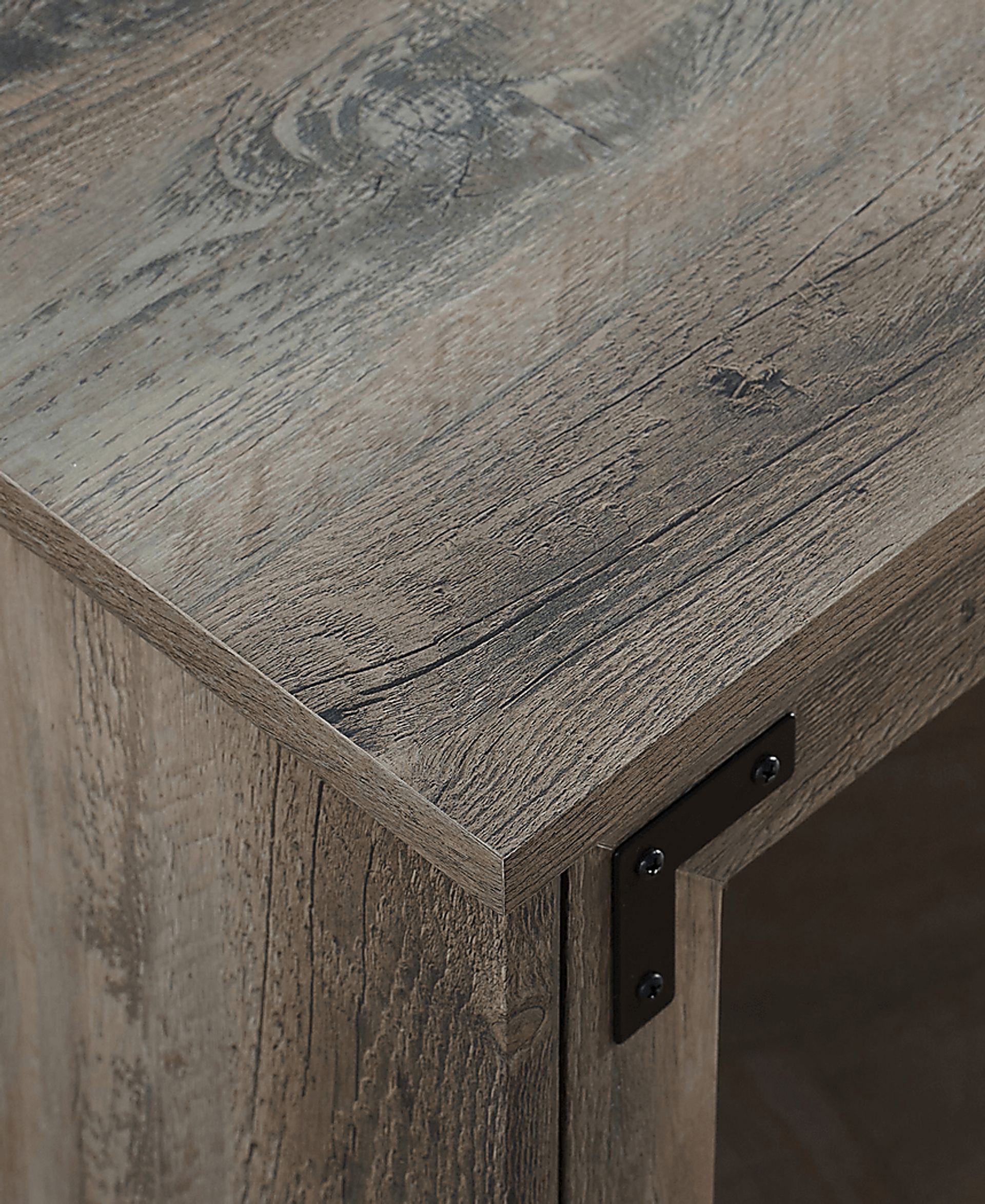 Bronzewood Gray Accent Cabinet - Image 5