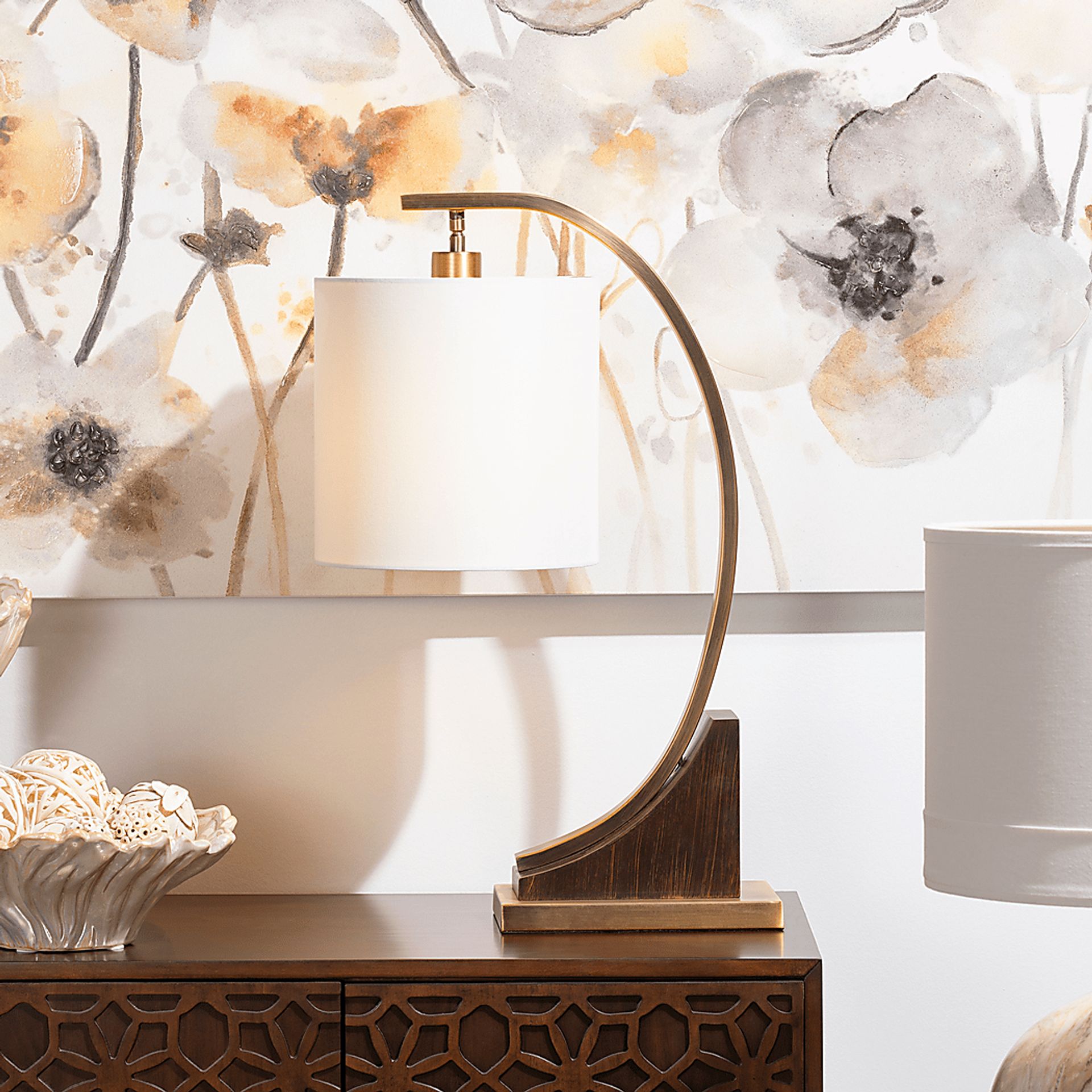 Brook Circle Brass Lamp - Image 2