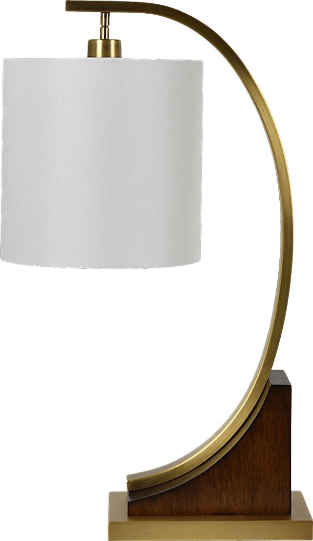Brook Circle Brass Lamp - Thumbnail - Image 1