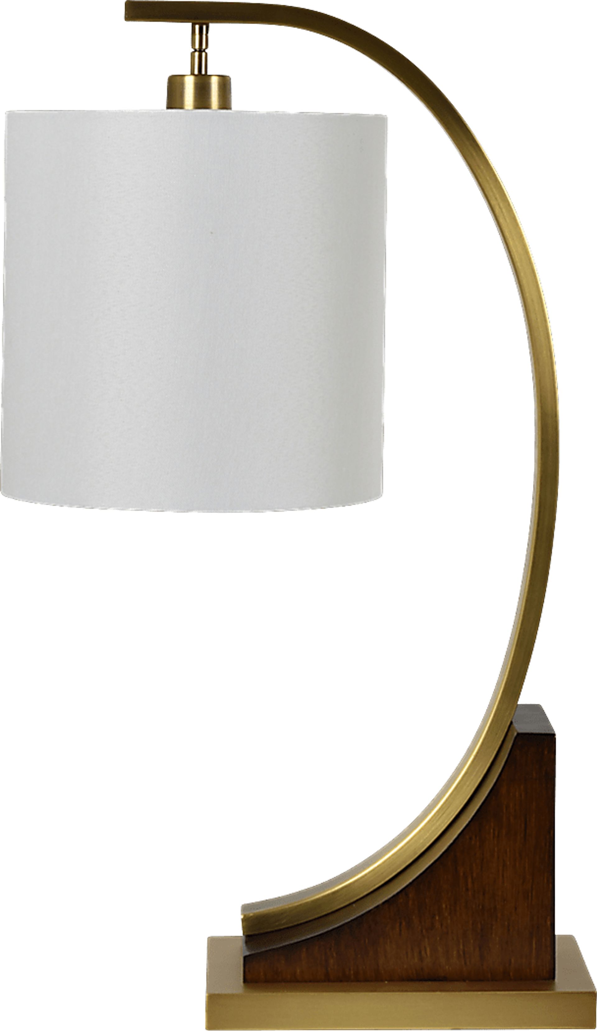 Brook Circle Brass Lamp - Image 1