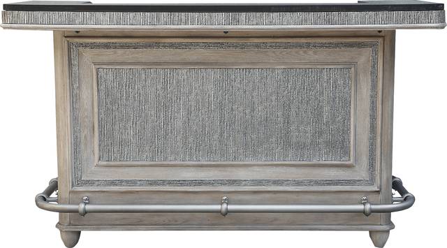 Brookbank Taupe 5 Pc. Bar Set - Thumbnail - Image 4