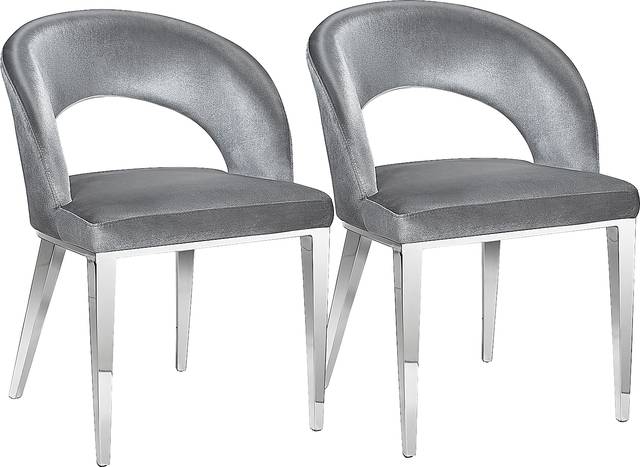 Brookburn Gray Arm Chair, Set of 2 - Thumbnail - Image 1