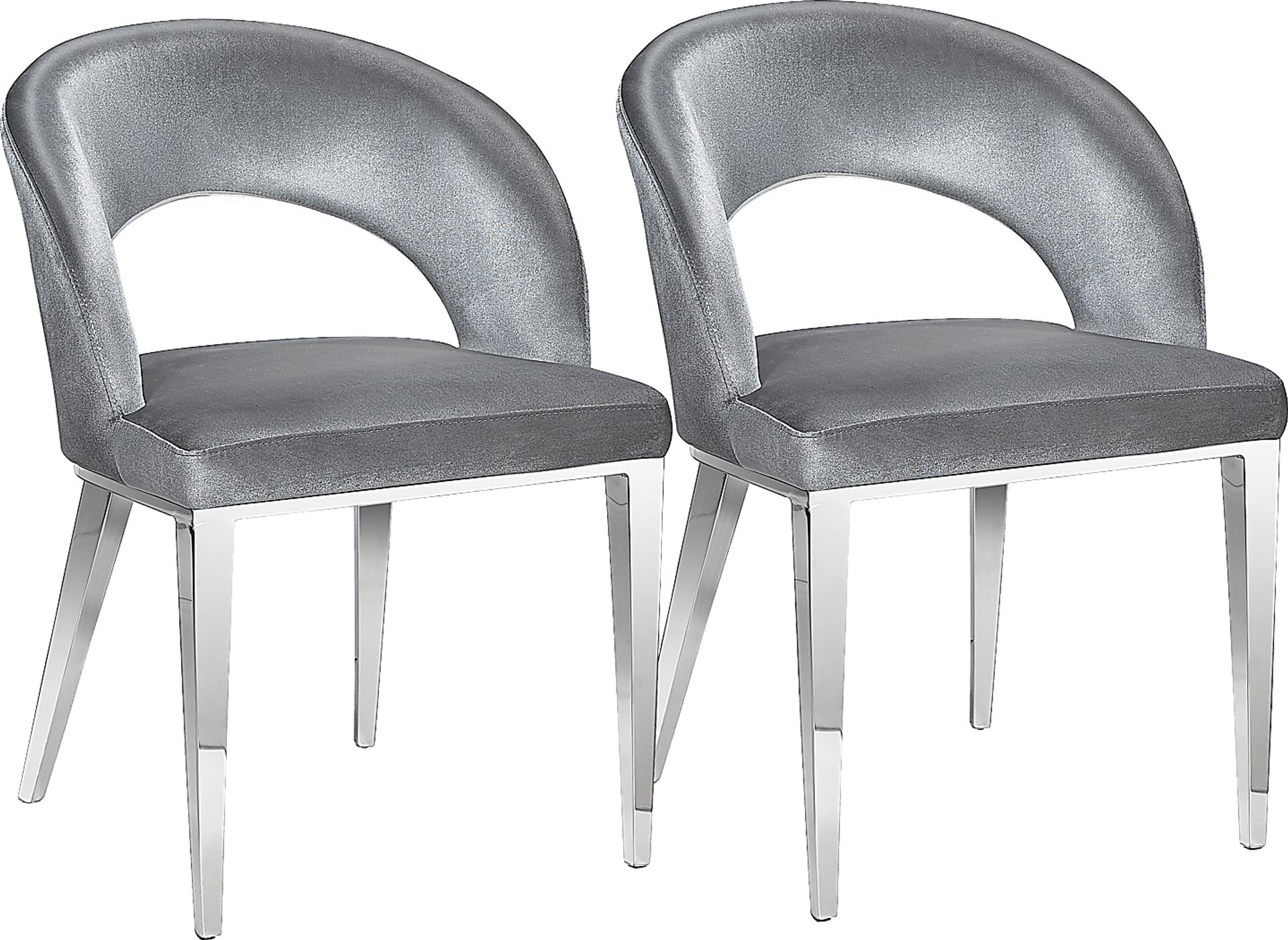 Brookburn Gray Arm Chair, Set of 2 - Image 1