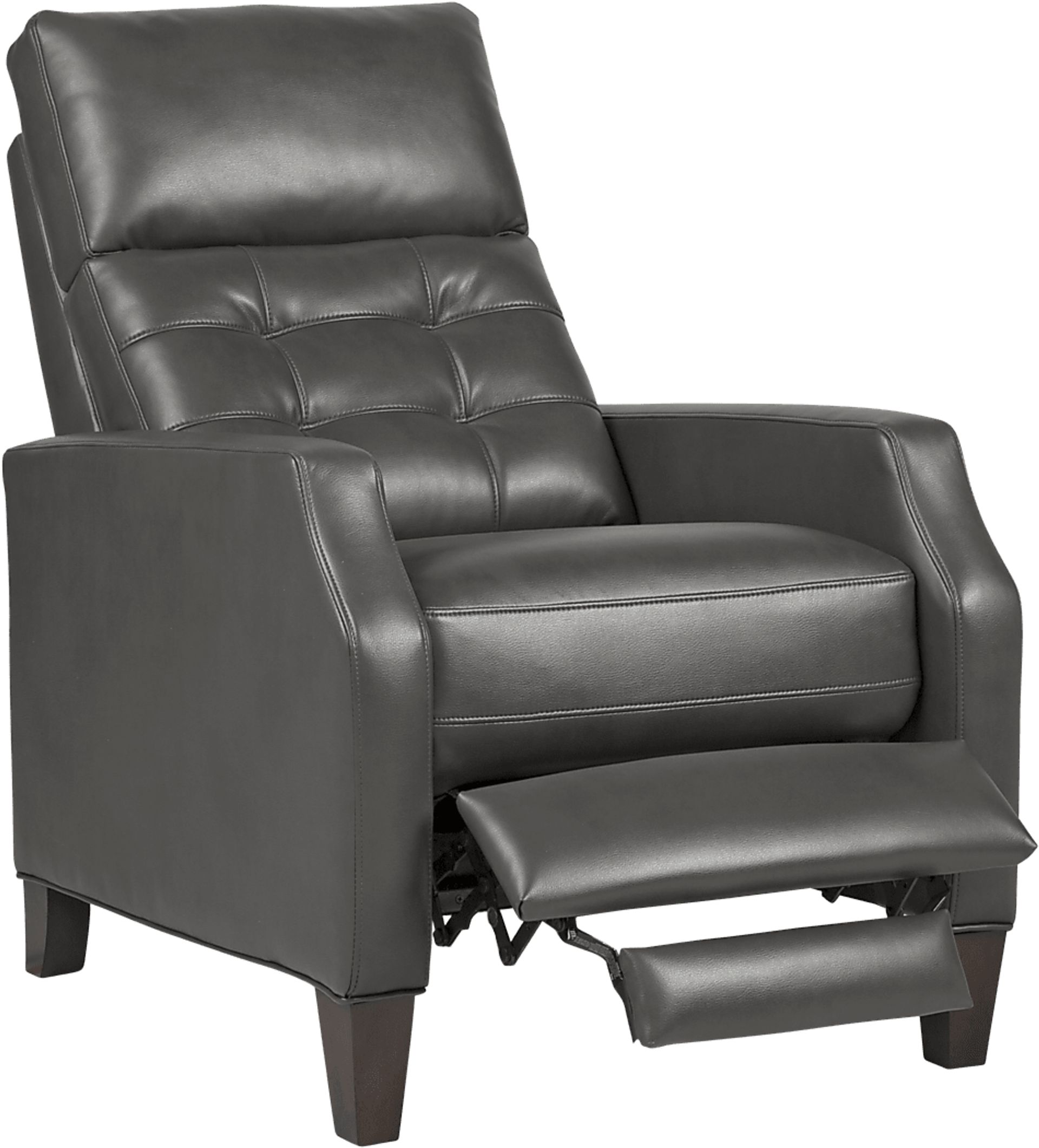 Brookdale Gray Pushback Recliner - Image 2